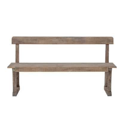 Kreative Kollektion Portland Bench, Natur, zurückgewonnenes Kiefernholz