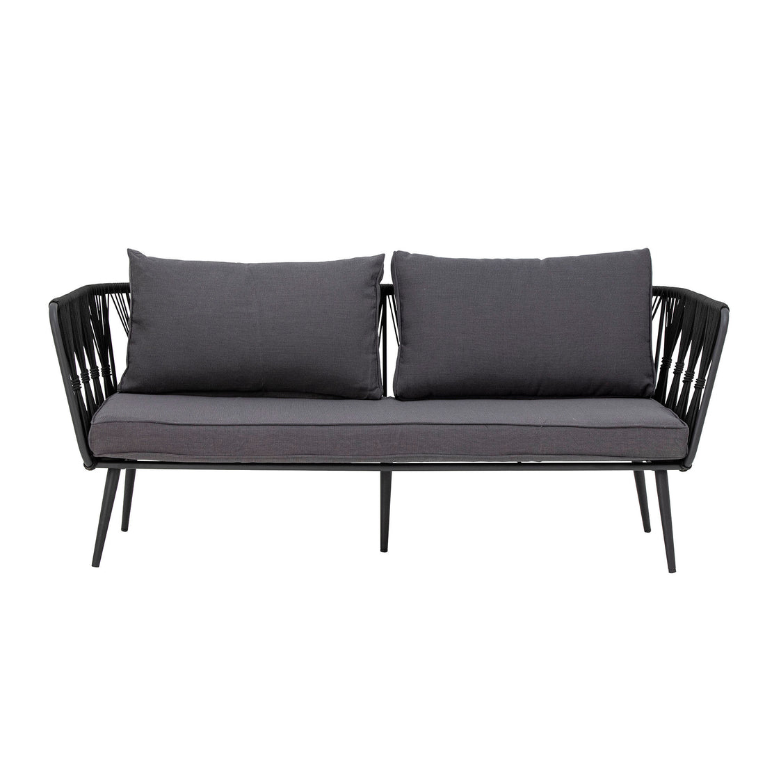 Bloomingville Pavone Sofa, Schwarz, Metall