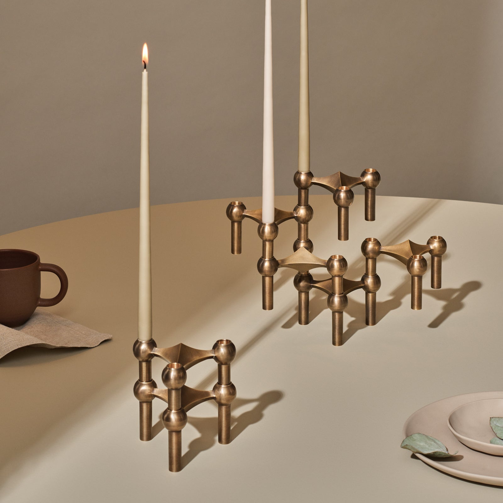 STOFF Nagel Stage, bronzed brass - STOFF - DesignGaragen.dk