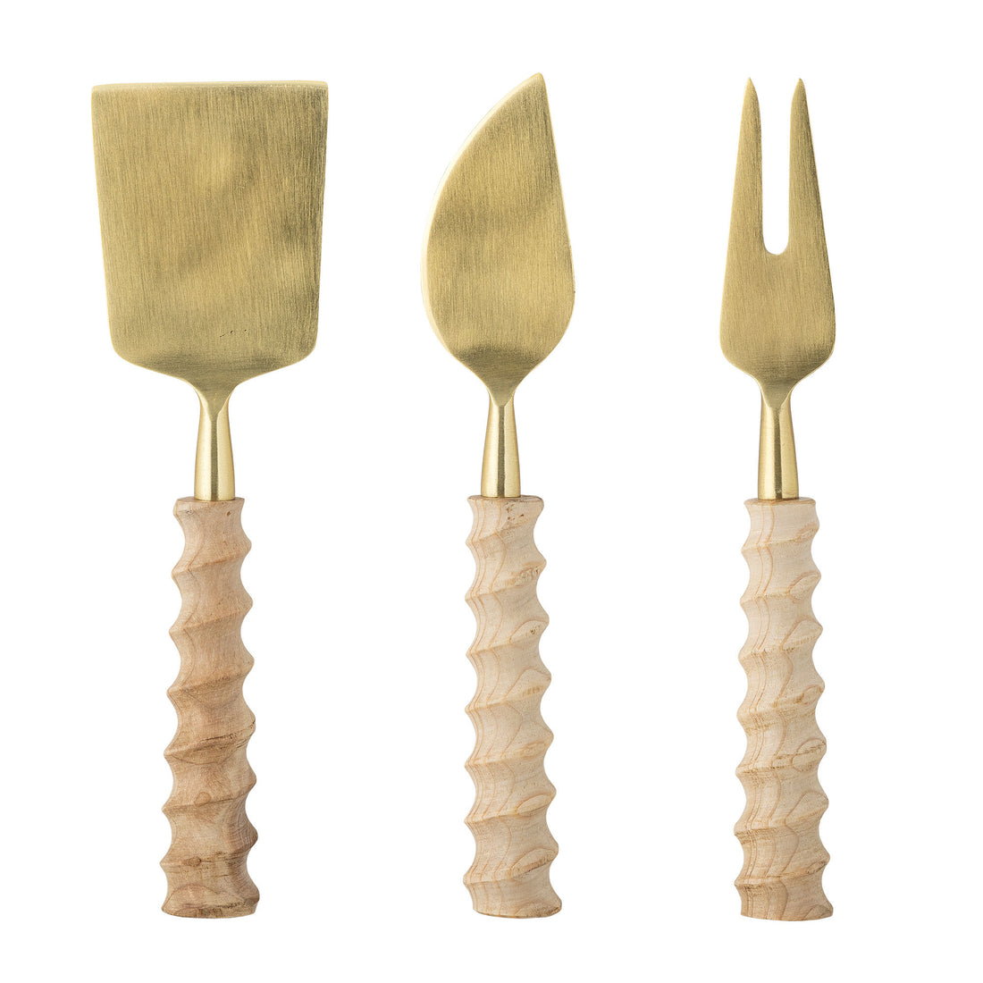 Bloomingville Noci -Käse -Set, Gold, Edelstahl