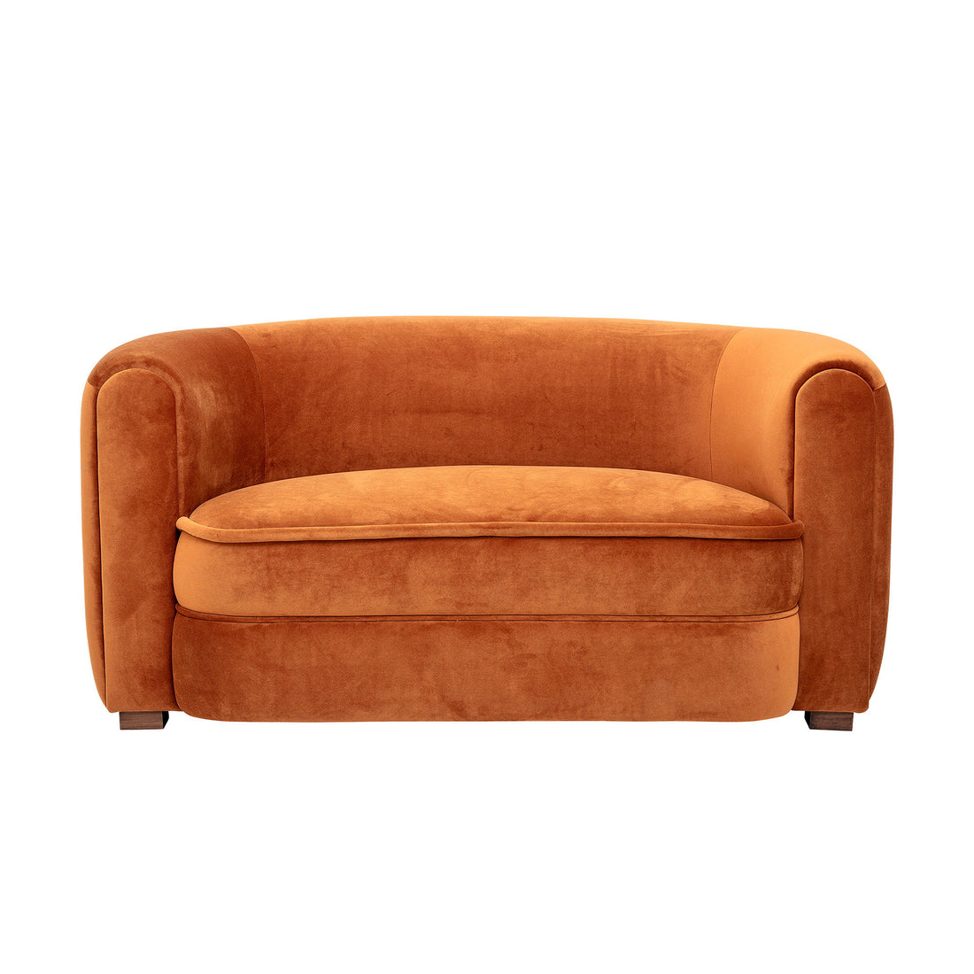 Kreative Sammlung Malala Sofa, Brown, Polyester