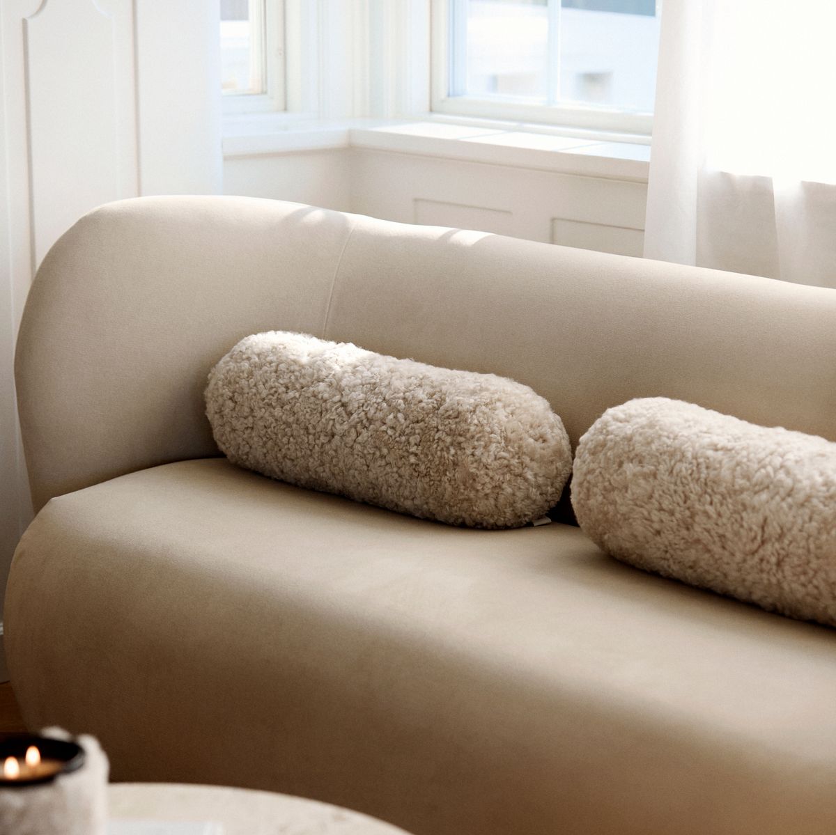 Nackenkissen | Kurzhaarig | Neuseeland | Ø20xL52 cm