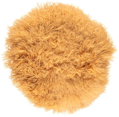 Lammfellkissen | Lockig | Tibet | Ø45 cm, Ø62 cm und Ø38 cm