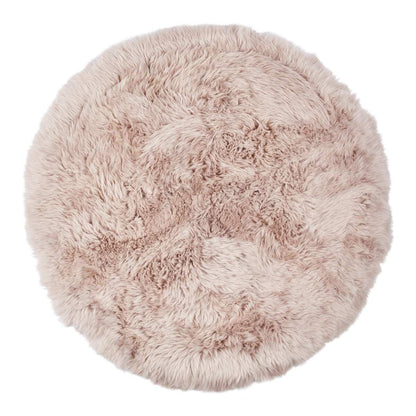 Designerteppich | Langhaarig | Neuseeland | Ø140 cm