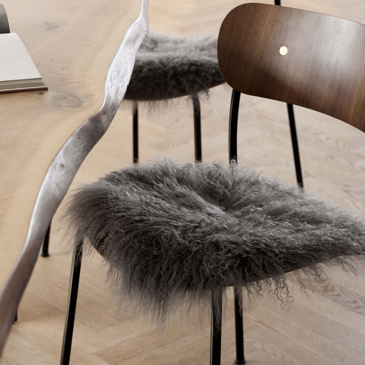 Sitzkissen gewellt Ø38 cm