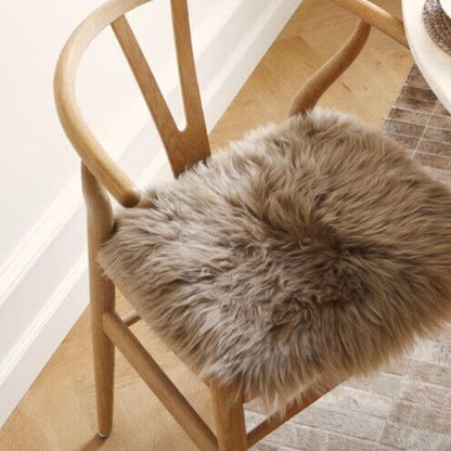 Sitzkissen mit Füllung | Langhaarig | Neuseeland | 37x37 cm