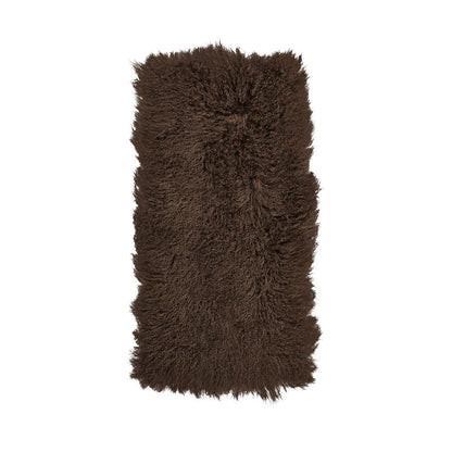 Lammfell-Plaid | Lockig | Tibet | 60x120 cm