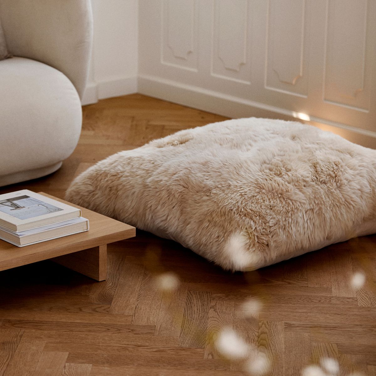 Maxi-Schwimmkissen | Langhaarig | Neuseeland | 90x90 cm