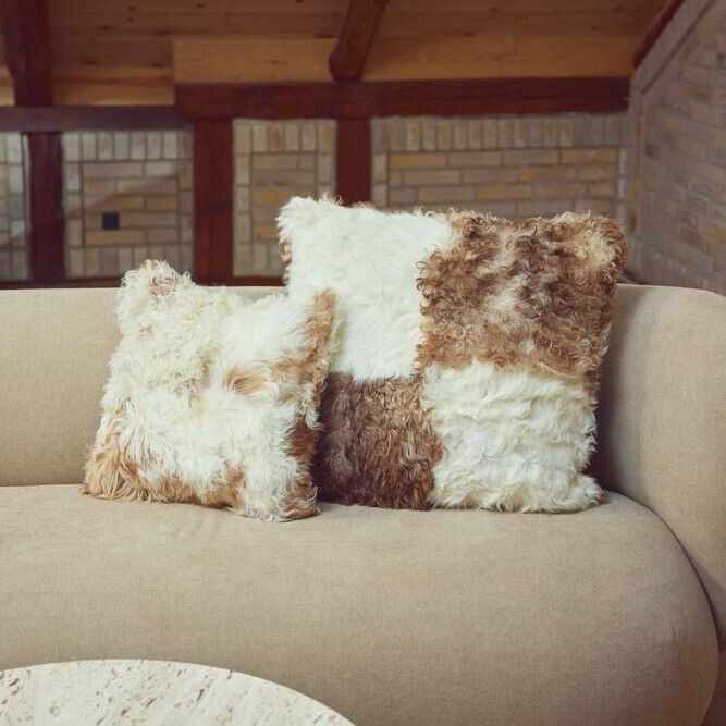 Lammfellkissen | Toskana | Doppelseitig
