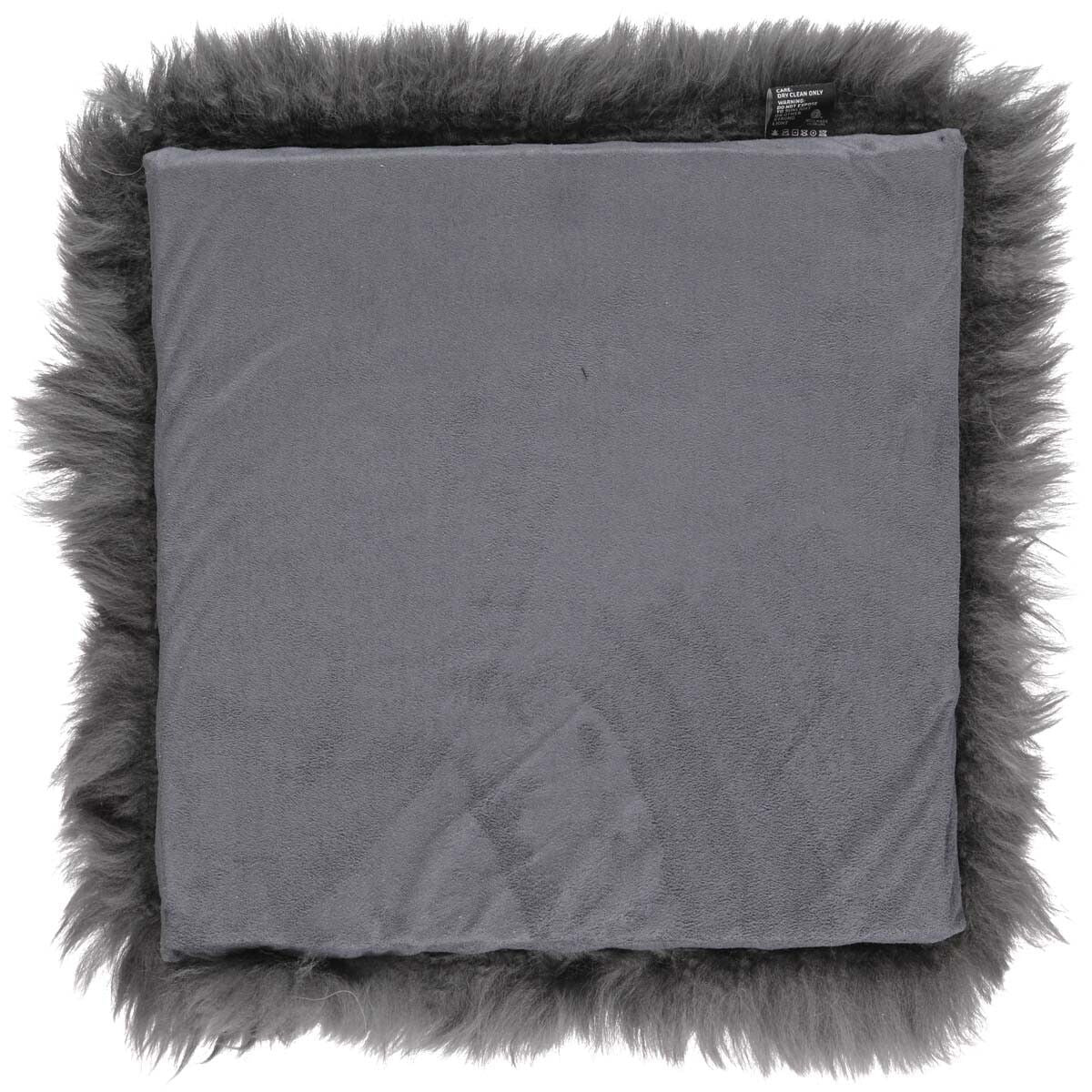 Sitzkissen mit Füllung | Langhaarig | Neuseeland | 37x37 cm