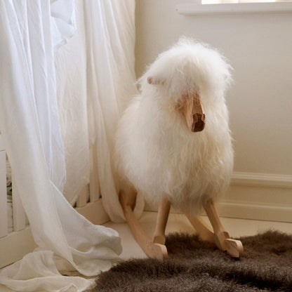 Manray Povl Kjer Design | Gotland-Lammfell | Große L85xB25xH60 cm