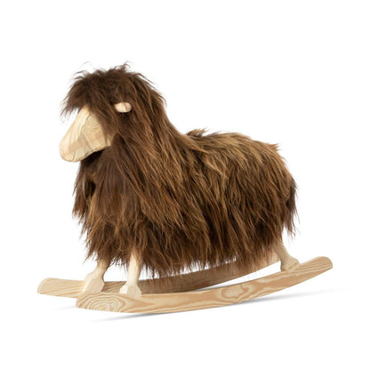 Manray Povl Kjer Design | Langhaariges Lammfell | Große L85xB25xH60 cm
