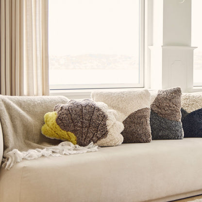 Dreifarbiges Muschelkissen | Kurzhaarig | Neuseeland