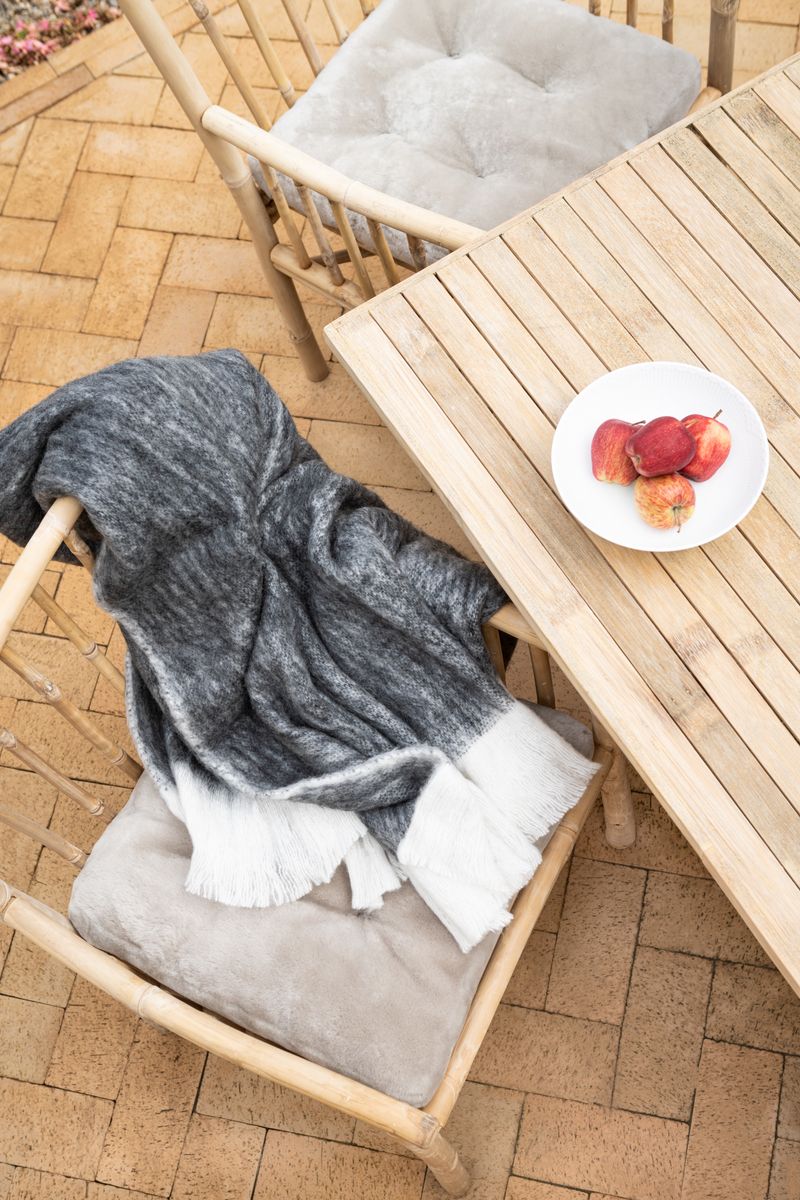 Sitzkissen mit Füllung | Mokassin | Neuseeland | 45x45cm