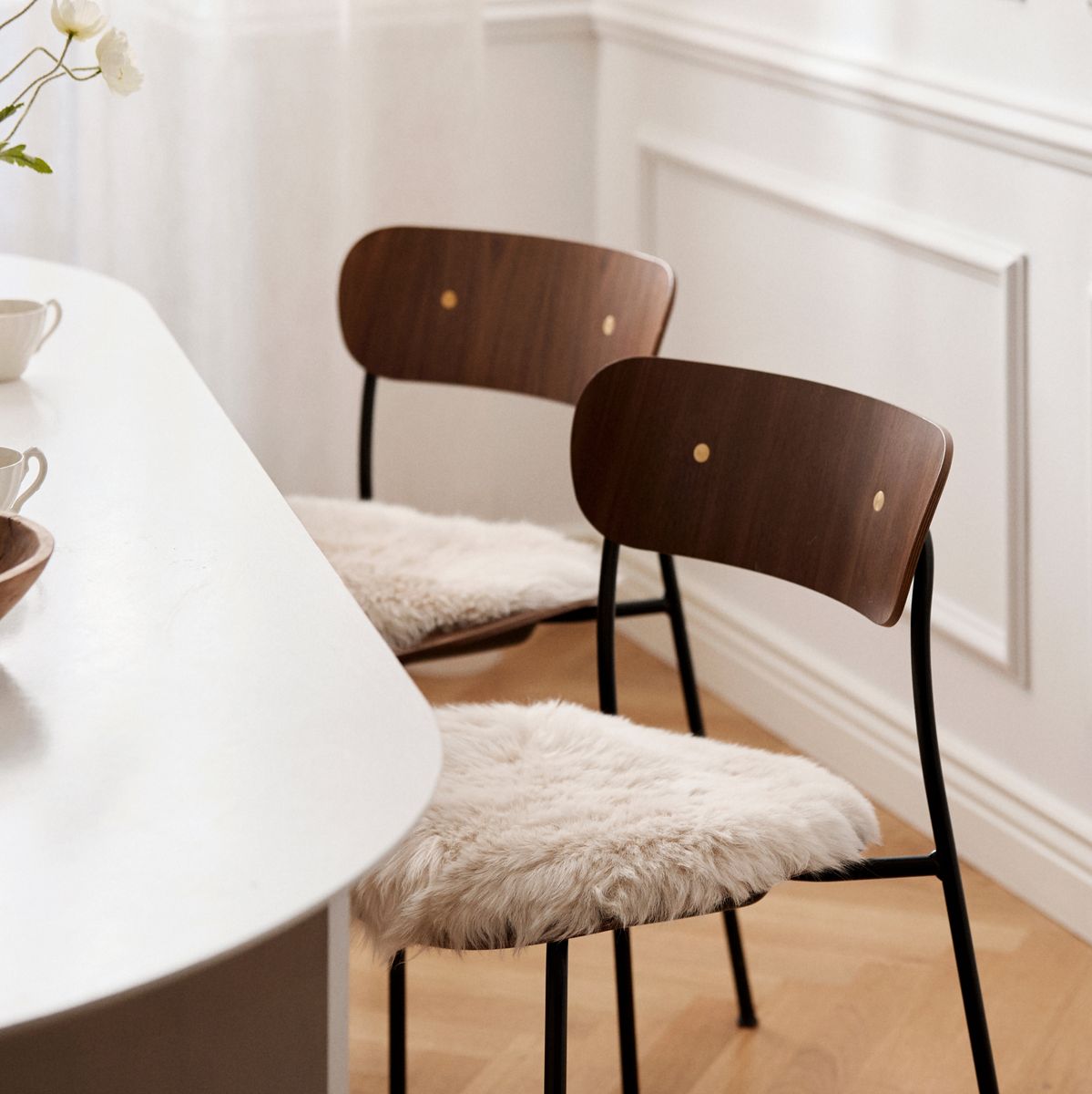 Sitzkissen | Langhaarig | Neuseeland | Ø38 cm