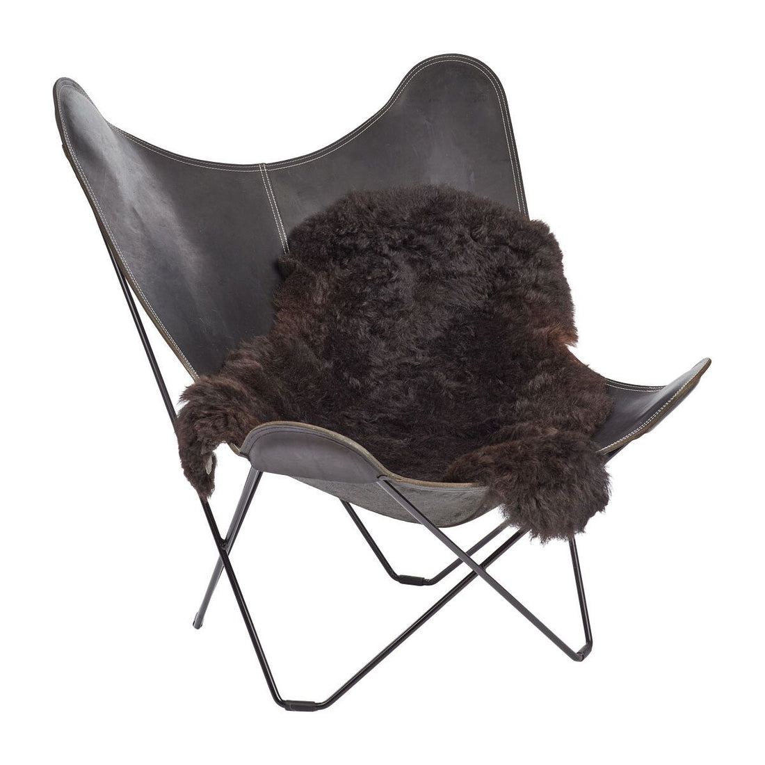 Lammfell | Kurzhaarig | Island | 100-120x60 cm