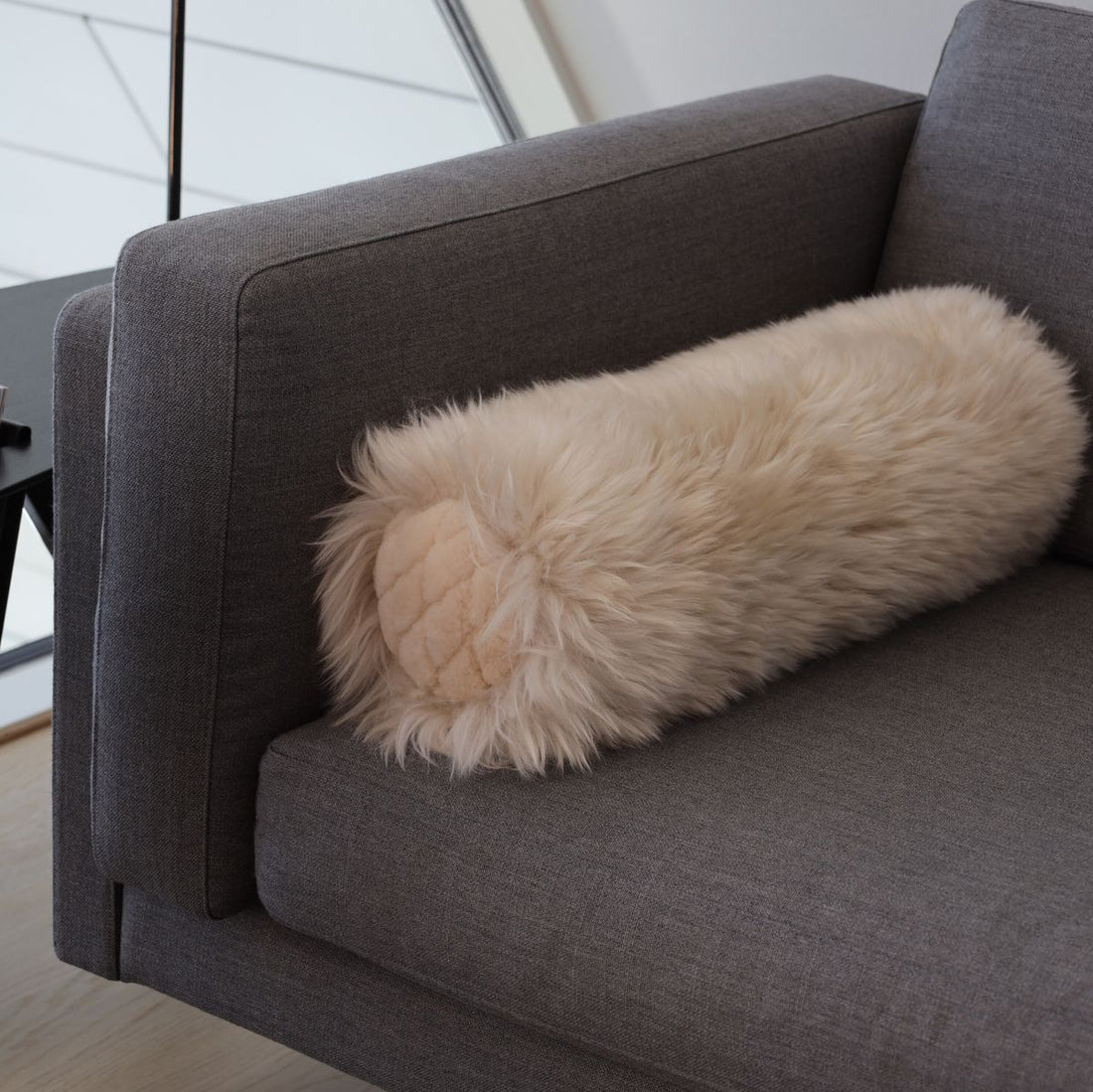 Nackenkissen | Langhaarig, Mokassin | Neuseeland | T20xL52 cm