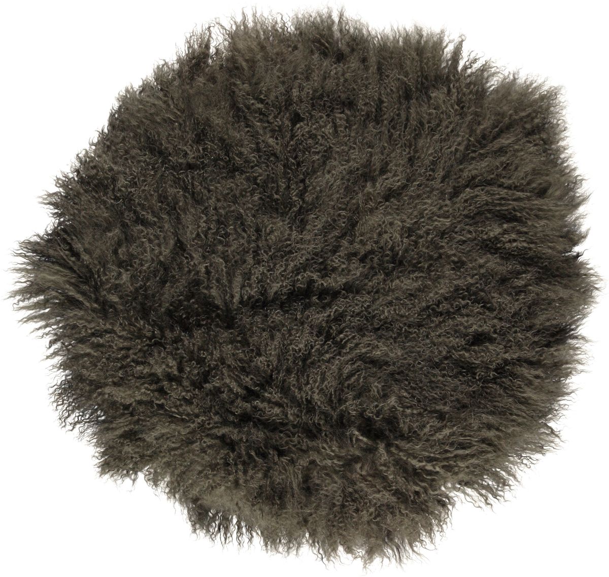 Lammfellkissen | Lockig | Tibet | Ø45 cm, Ø62 cm und Ø38 cm