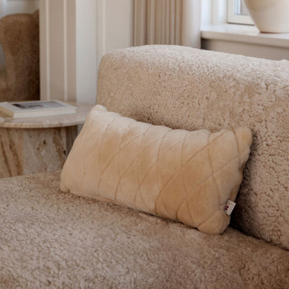 Blattkissen | Mokassin | Doppelseitig | Neuseeland | 28x56cm