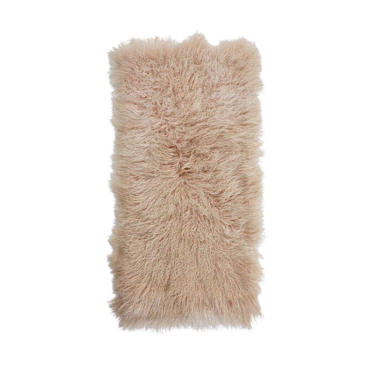 Lammfell-Plaid | Lockig | Tibet | 60x120 cm