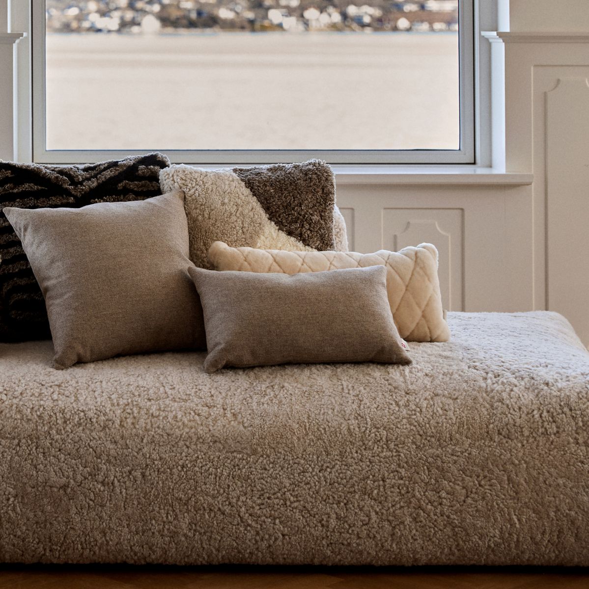 Klassische Kollektion | Wollkissen | Doppelseitig | 52x52cm | 34x52cm