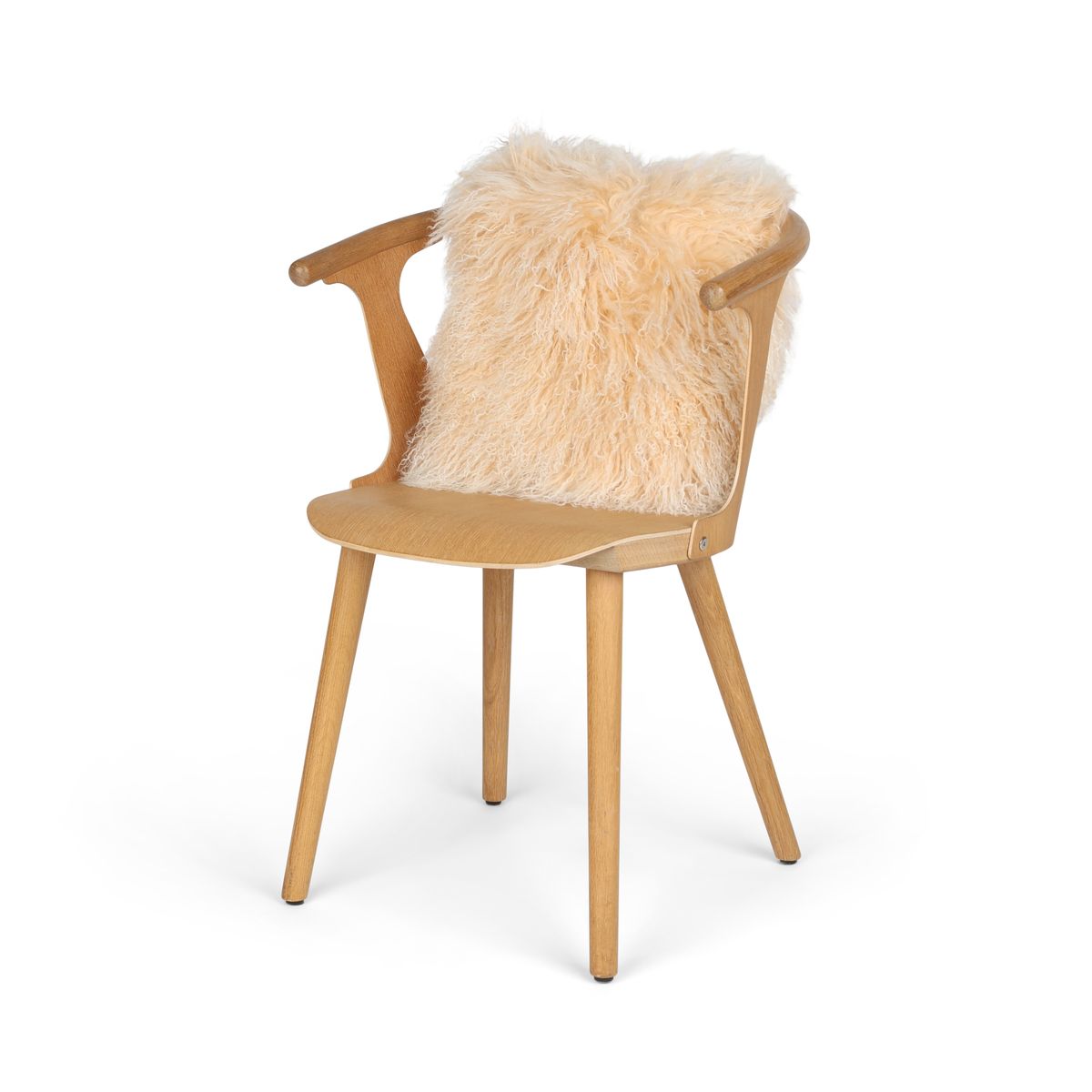 Lammfellkissen | Lockig | Tibet | 40x40 cm