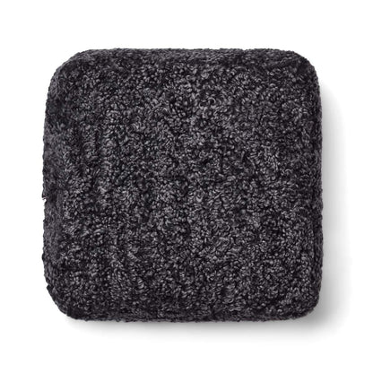 PUF | Lammfell | Kurze Haare | Neuseeland | 40x40x13 cm