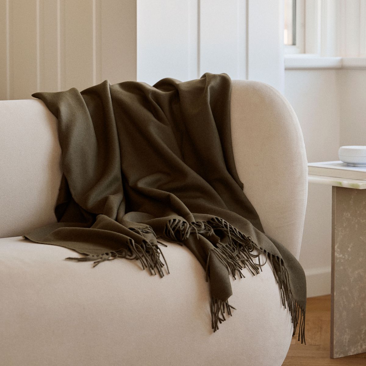 Amanda kariert | 100 % Baby-Alpakawolle