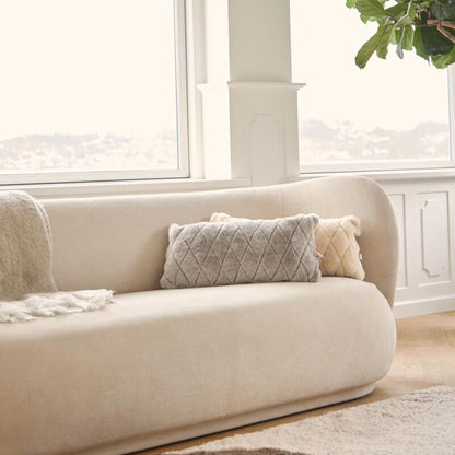 Blattkissen | Mokassin | Doppelseitig | Neuseeland | 28x56cm