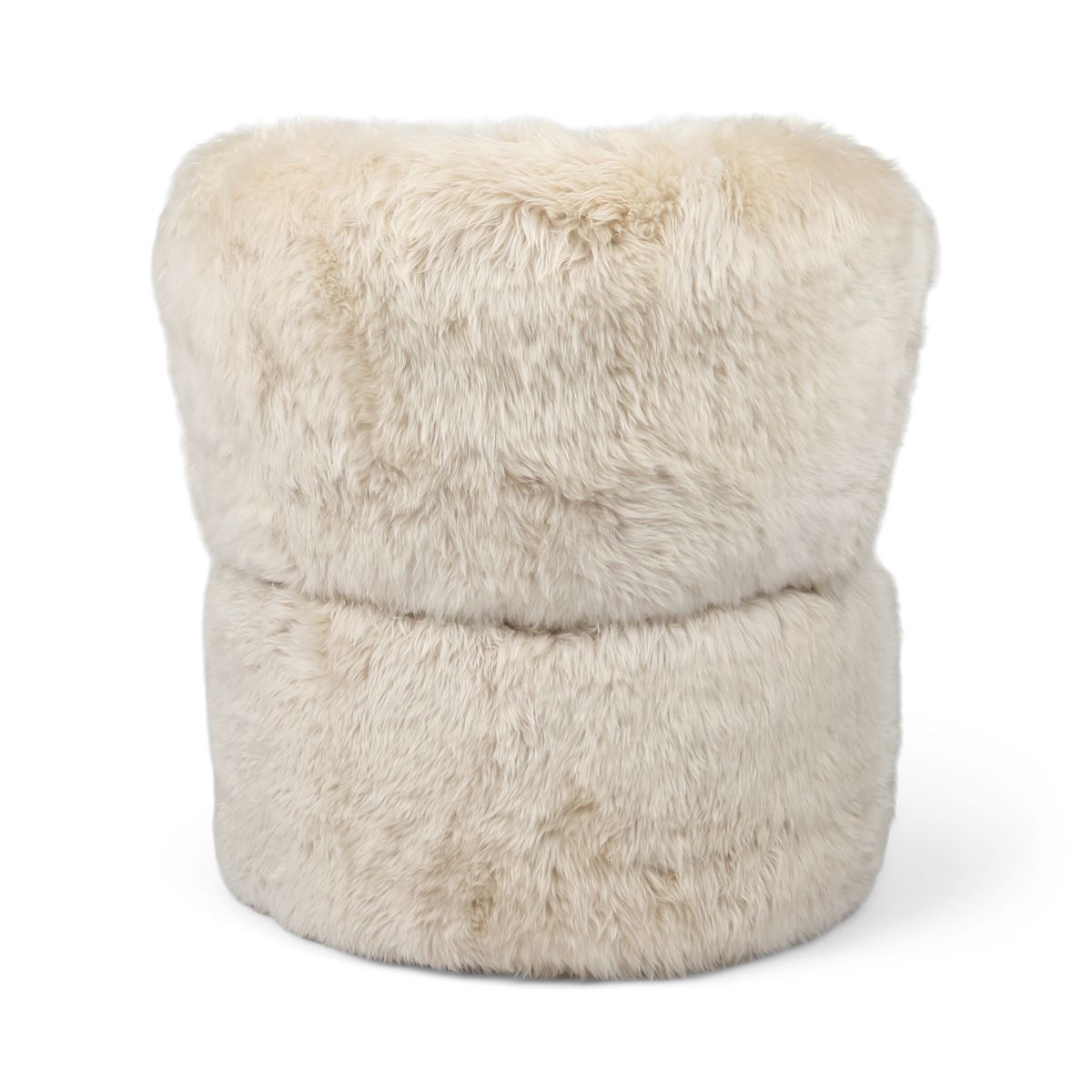 Runder Skandi-Loungesessel