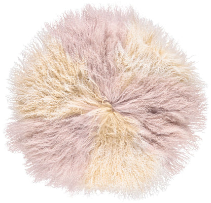 Lammfellkissen | Lockig | Tibet | Ø45 cm, Ø62 cm und Ø38 cm