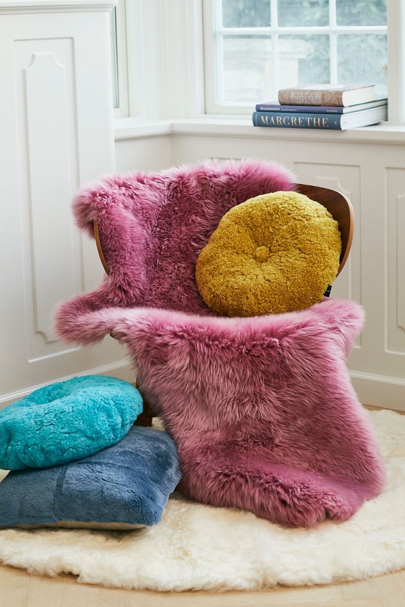 Teppich | Langhaarig | Neuseeland | Ø180 cm &amp; Ø250 cm