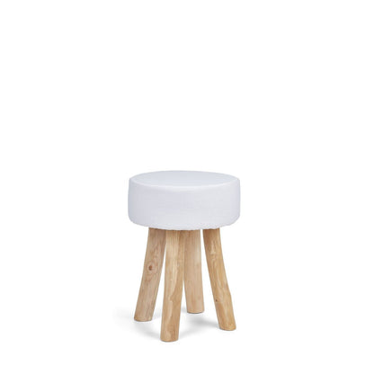 Hocker | Recyceltes Teakholz V H48xT34