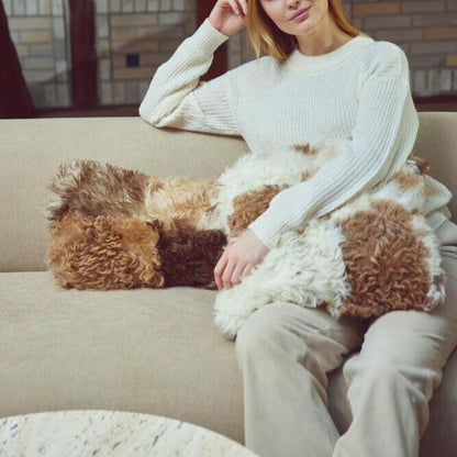 Lammfellkissen | Toskana | Doppelseitig