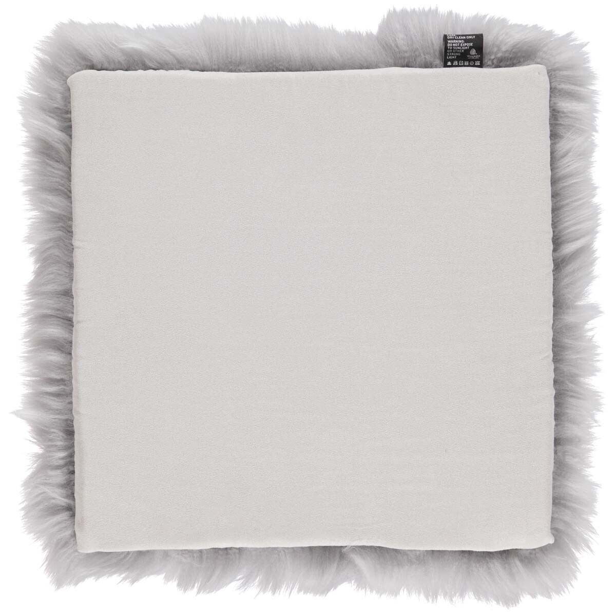 Sitzkissen mit Füllung | Langhaarig | Neuseeland | 37x37 cm