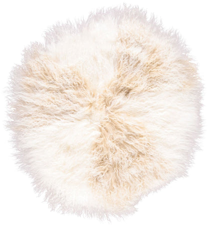 Lammfellkissen | Lockig | Tibet | Ø45 cm, Ø62 cm und Ø38 cm