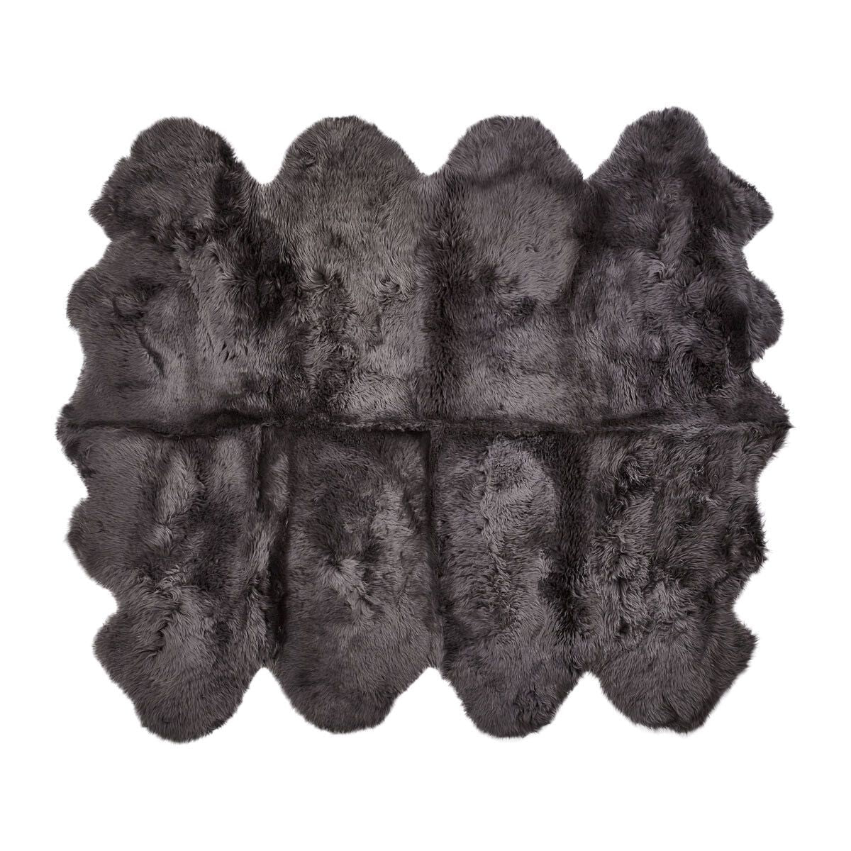 Langhaarige Lammfell 180x214 cm.