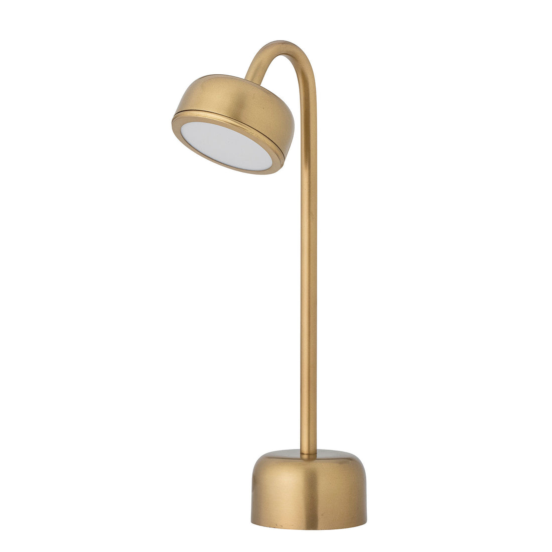 Bloomingville Nico Tragbare Lampe, wiederaufladbar, Messing, Metall
