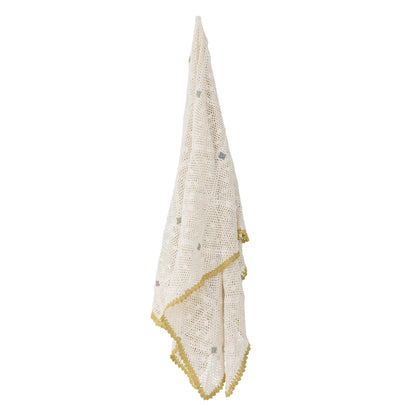 Bloomingville Rovigo Plaid, Natur, Baumwolle