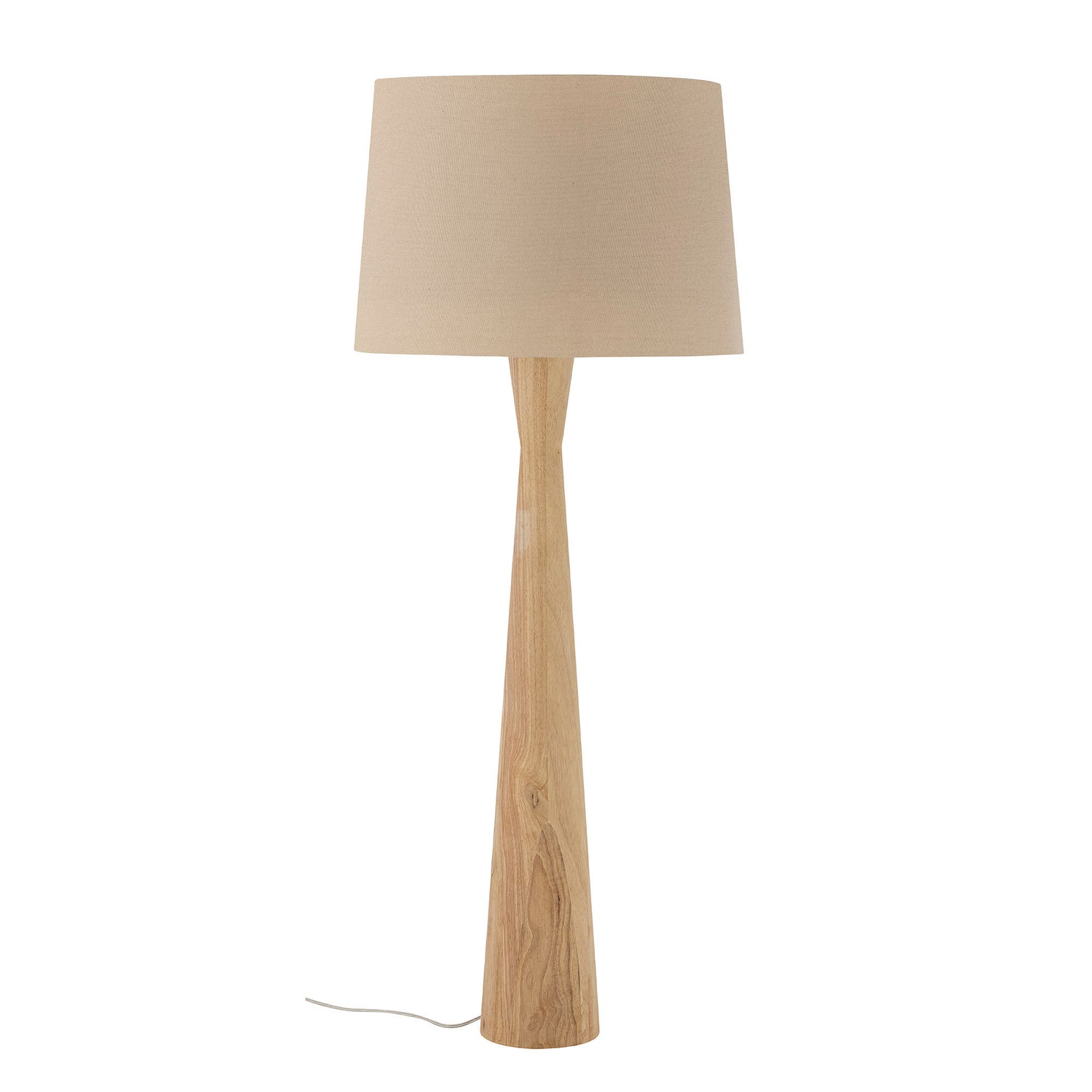 Kreative Sammlung Leonor -Stehlampe, Natur, Gummibaum