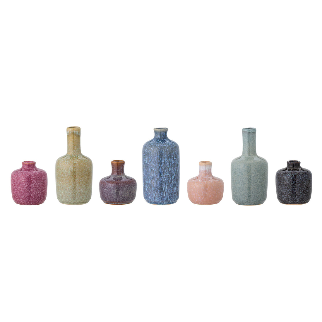 Bloomingville Maien Vase, Grün, Steinzeug