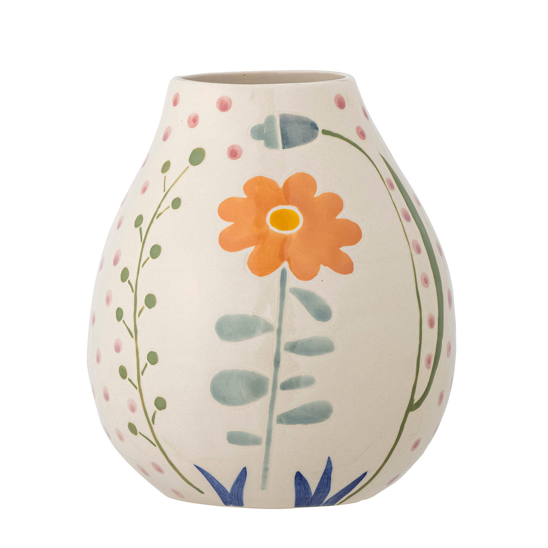 Bloomingville Taza Vase, Natur, Steinzeug