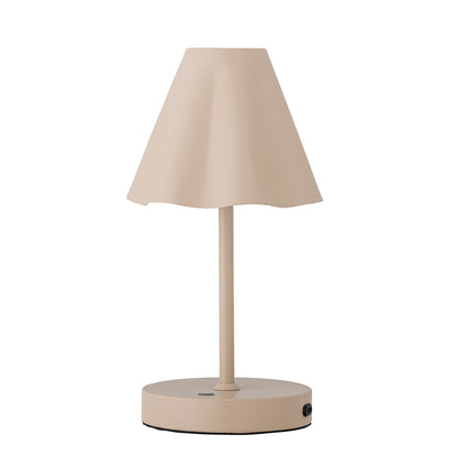 Bloomingville Lianna Tragbare Lampe, wiederaufladbar, Natur, Metall