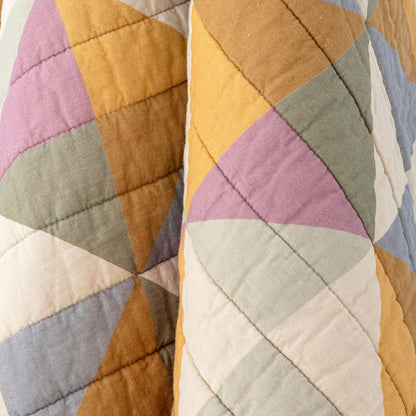 Bloomingville Crew Quilt, Gelb, Baumwolle Oeko-Tex®