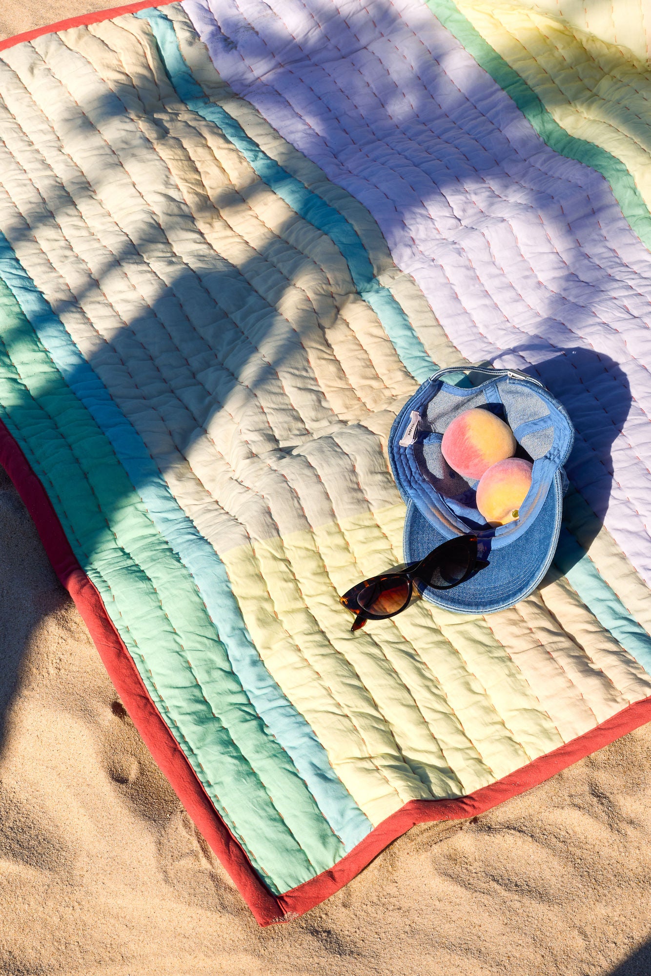 Hübsch Pavilion Plaid Block Korallen/Multikolor