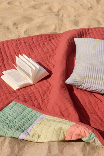 Hübsch Pavilion Plaid Block Korallen/Multikolor