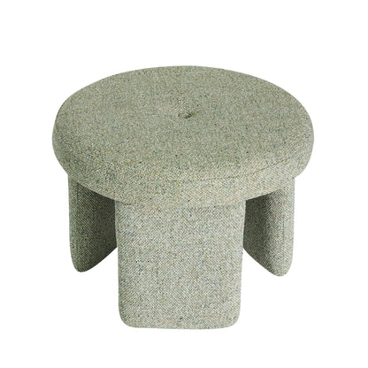 Hübsch Rocco Pouf Hellgrün