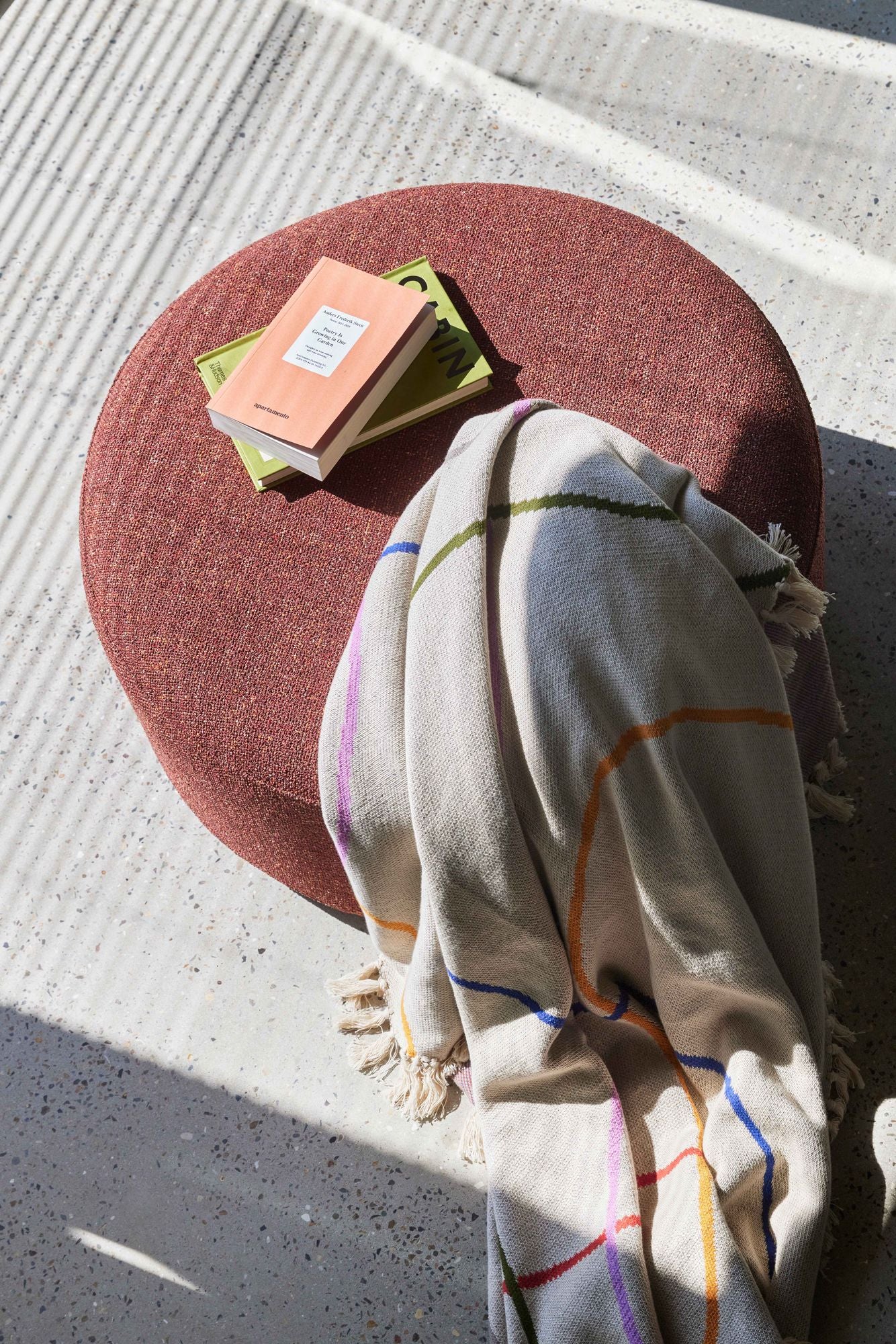 Hübsch Marshmellow PU groß rote