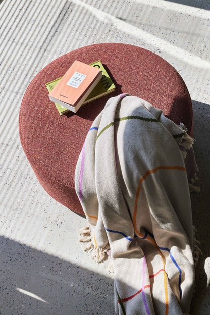 Hübsch Marshmellow PU groß rote