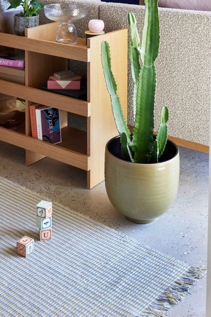 Hübsch Yuka Pottte Green (Set von 2)